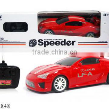 Rc mini car with music, flashing light and some with stunt function
