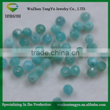 Wholesale 2.25mm natural stone amazonite beads For jewelry making