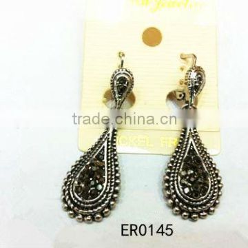 Wholesale vogue jewelry earrings girls models of gold earrings jewels imaginations of women