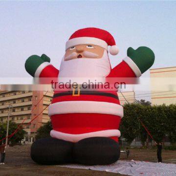 Original customized inflatable deer and santa