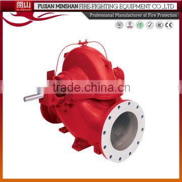 portable fire pump with engine vacuum pump water pump