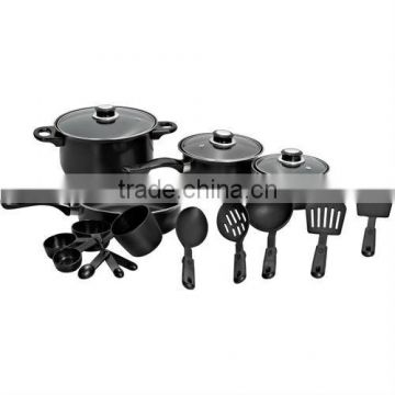 20 pcs carbon steel cookware set kitchen utensils and tools