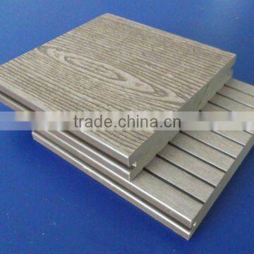 Vinyl Wood Plastic Composite Outdoor Solid Decking, WPC