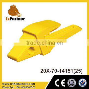 Excavator Bucket Teeth and Adaptors 20X-70-14151(25) For PC100