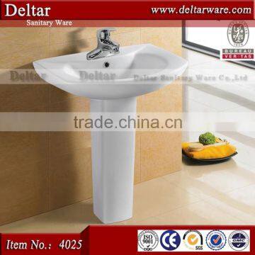 Outdoor Pedestal Basin_Chaozhou Ceramic Basin for Toilet Set