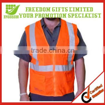 Most Welcomed Custom Polyester Safety Vests Reflective