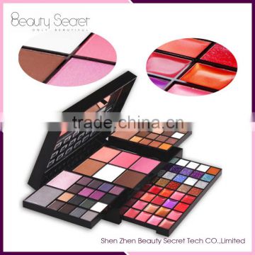 74 Mutil-color shadow eye cosmetics makeup from OEM best color cosmetics