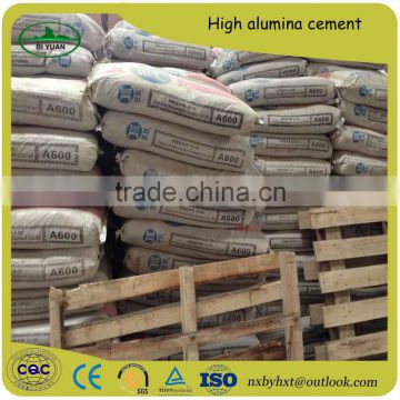 Good frost resistance 55-60% Aluminate cement