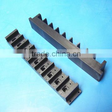 Custom machining CNC steel rack gears, small rack and pinion gears