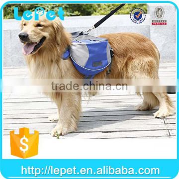 professional manufacture durable foldable adjustable dog saddle bag