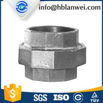 340 Union galvanized malleable iron pipe fittings