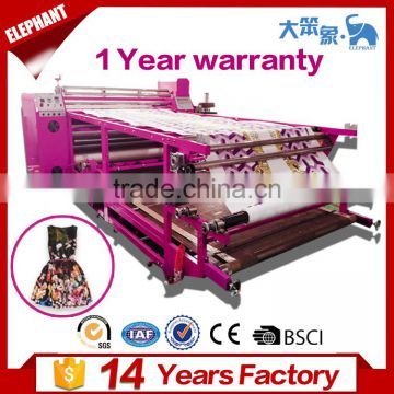 Hot sale roller heat press sublimation printing machine roll to roll, textile calender machine