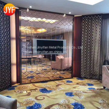 China Manufactory Beautiful custom room dividers laser cut malaysia garden screens
