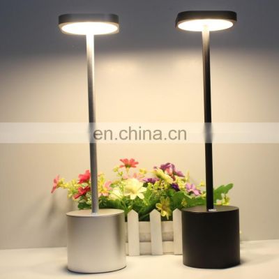 2020 Newest Rechargeable LED Design Lamp Dimmable Bedside Table Lamp Restaurant Cordless Lamp