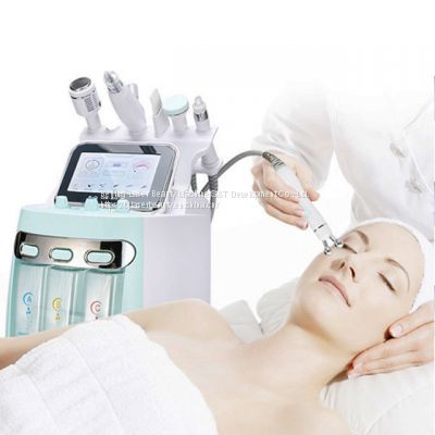 6 In 1 Hydra Facial Machine  Promote Microcirculation Professional