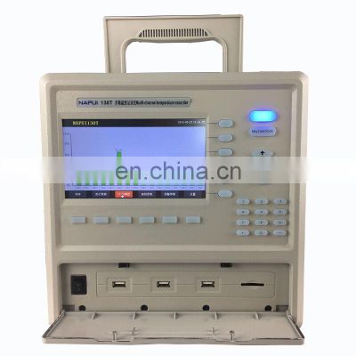 0-64 channels paperless temperature and humidity recorder with acquisition software