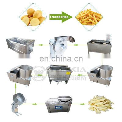Three years Warranty indlude Frozen Fries Production Line Automatic Easy to Operate Turnkey Solution needed