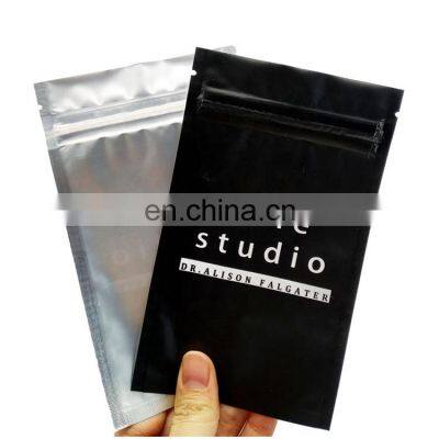 Small Run Ziplock Packaging Resealable Smell Proof Storage Plastic Printed Custom Mylar Bags