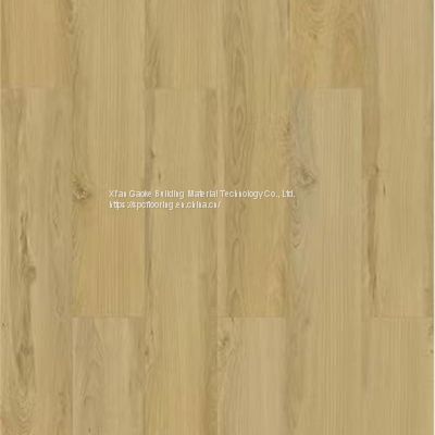 GKBM SY-W3002 Waterproof Fireproof Yellow Bamboo Maple Stone Composite Click SPC Flooring