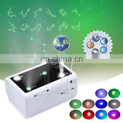 Hot Sell New Shape Led Lamp 12 Constellations 5v Power And With 10 Background Light Colors Twelve Constellations Projector