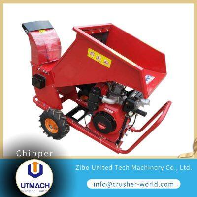 diesel utmach wood chipping machine supplier