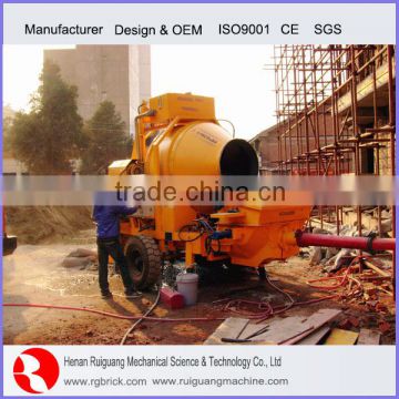 concrete mixer pumping machine mixer with pump cement pumping machine