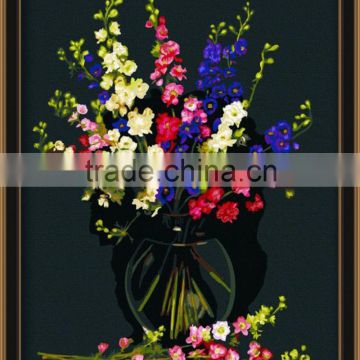 DIY digital oil painting by numbers flower oil painting for living room 5067