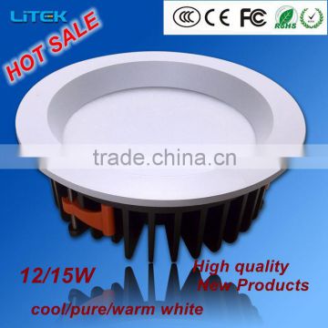 TOP SELLING 15W low price high lumen Surface mounted recessed LED downlight