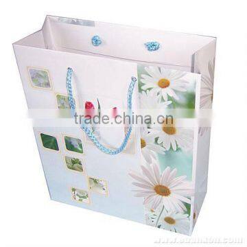 Paper Shopping Bags, Customized Sizes and Designs are Accepted ,Kraft paper bag with twisted paper handle and OEM logo