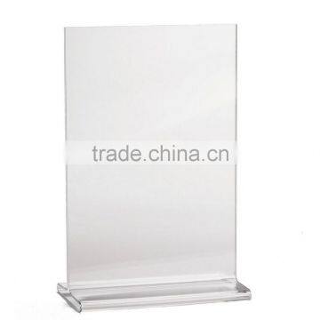 TableCraft Two-Sided Acrylic Menu Holder 5x7 inches