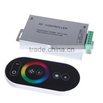 DC12-24V Wireless RF Touch Panel LED RGB Dimmer Remote Controller brightness for RGB LED Strips 5050 3528