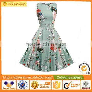 Custom Spring Garden Party Dress Cocktail Dress Rockabilly Clothing For Women