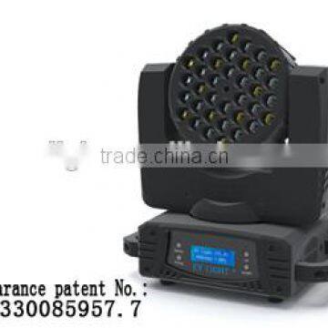 pro stage lighting with WW,CW LED 36pcs beam mini moving head EV BM336W