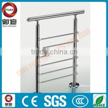 stainless steel removable stair railing with good quality