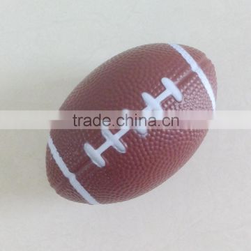 8.6cm length American soccer stress ball