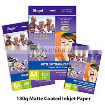 Professional Self-Adhesive High Glossy & Matte Coated Inkjet Photo Paper 115G~135G