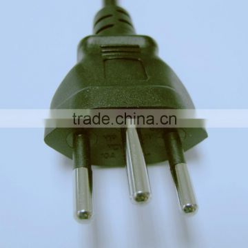 Swiss standard 3pin10A /250V Swiss plug