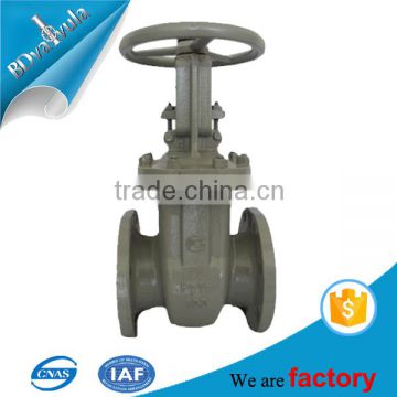Hot sales rising stem water supply flange type low pressure valve in Gate structure