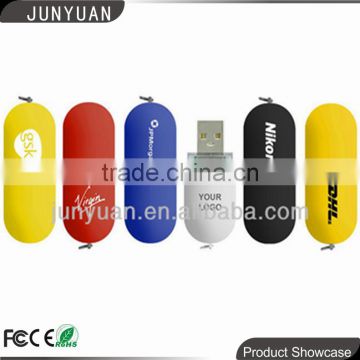 plastic USB flash memory, colorful memory stick 128MB-64GB USB flash drives