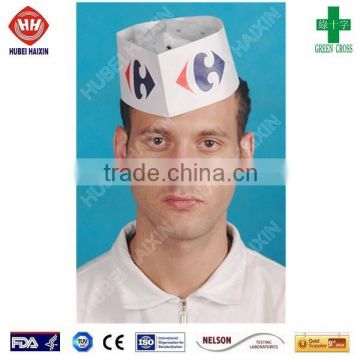 Cap manufacturer disposable chef uniform hat, chef hat cap
