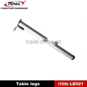 Temax high quality round glass table chrome legs