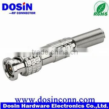 Factory Price Male BNC Coaxial Video Connector for cctv