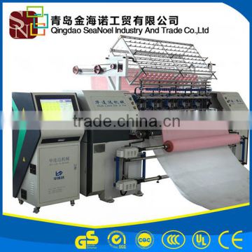 New mechanial CE approved used multi needle quilting machine