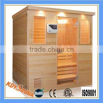 Sauna Rooms Type and Hemlock Solid Wood Type 5 person sauna