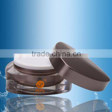 50ml gram Purple Cosmetic Acrylic Triangle Cream Jars