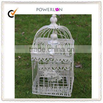 Discounted European Style Metal Bird Cages for Garden Home Decoration