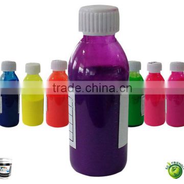 complete colors fluorescent pigment colors in textile