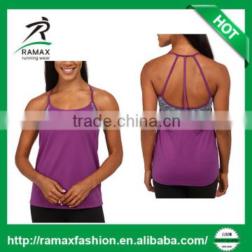 Ramax Custom Ladies Sexy Stringer Yoga Bra Tank Top