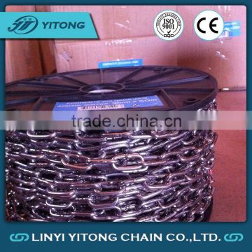 DIN5685A/C Hot Dip Galvanized Short Stainless Steel Link Chain