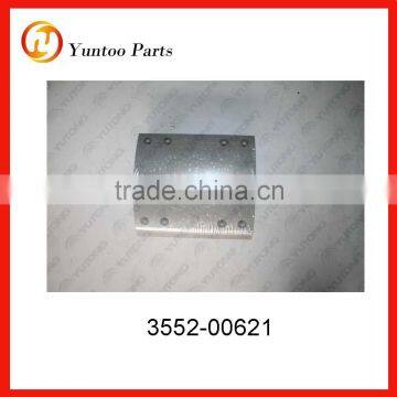 Yutong bus drum brake lining